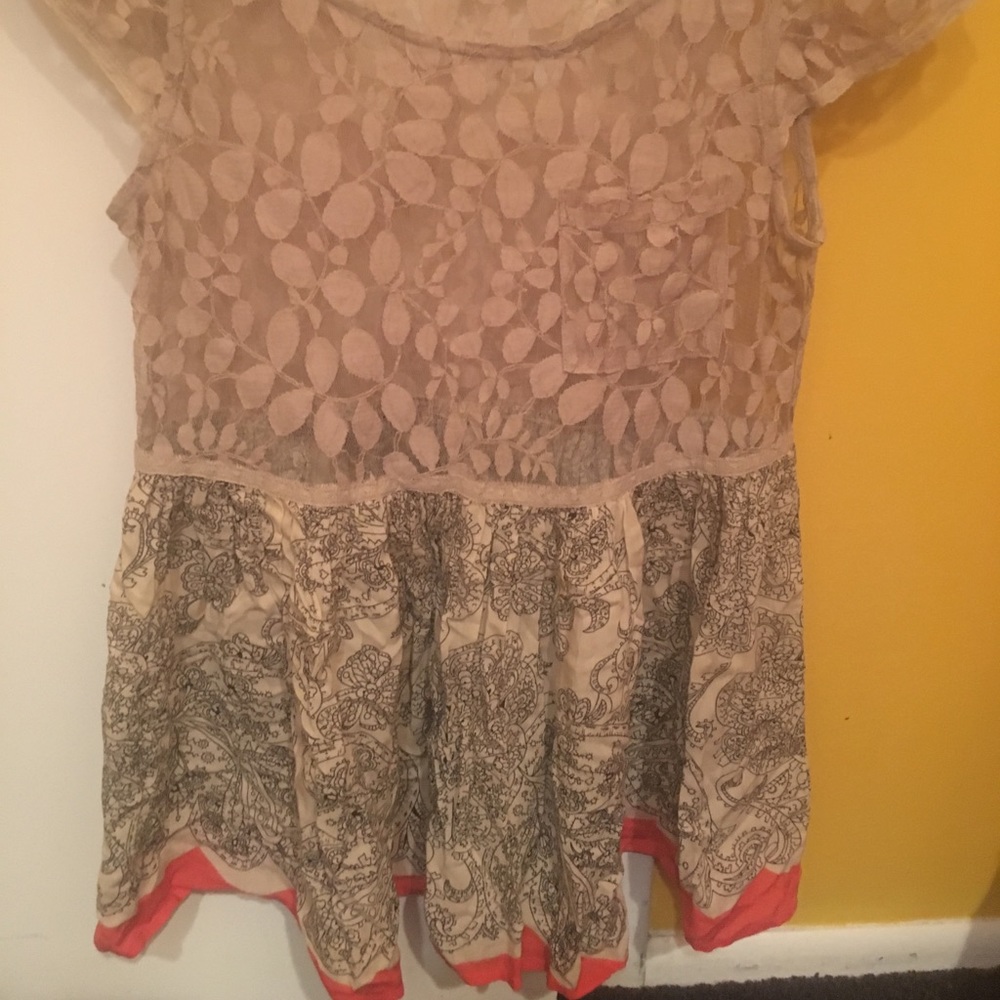 Free people tunic with lace details - Picture 4 of 4